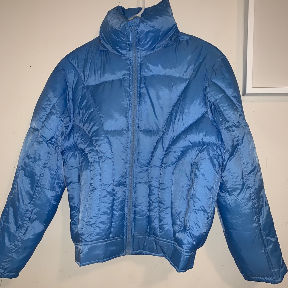 Baby Blue Puffer Coat